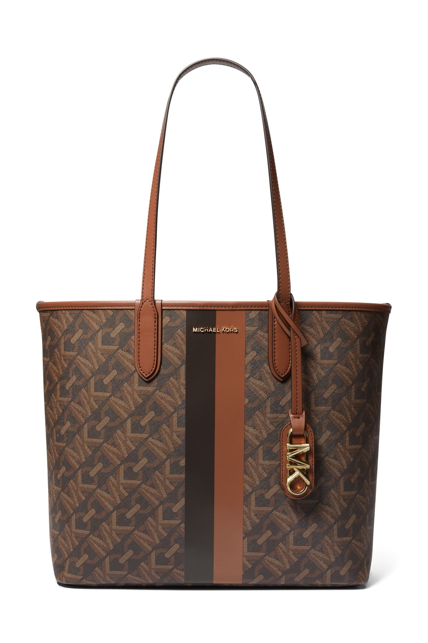 LARGE OPEN TOTE BRN/LUGGAGE 2