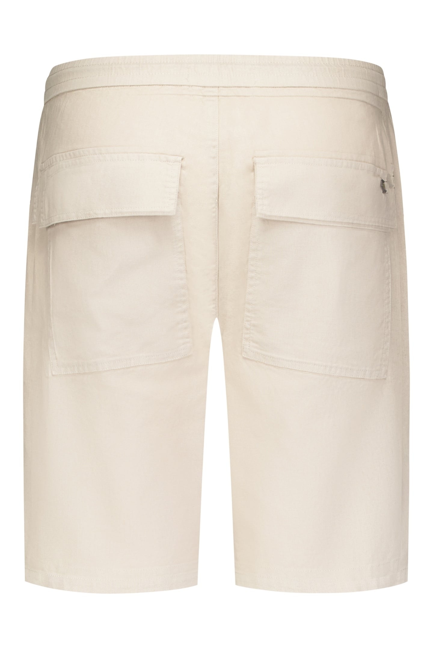 SHORT CHINO WITH LINEN GARMENT DYED DESERT 2