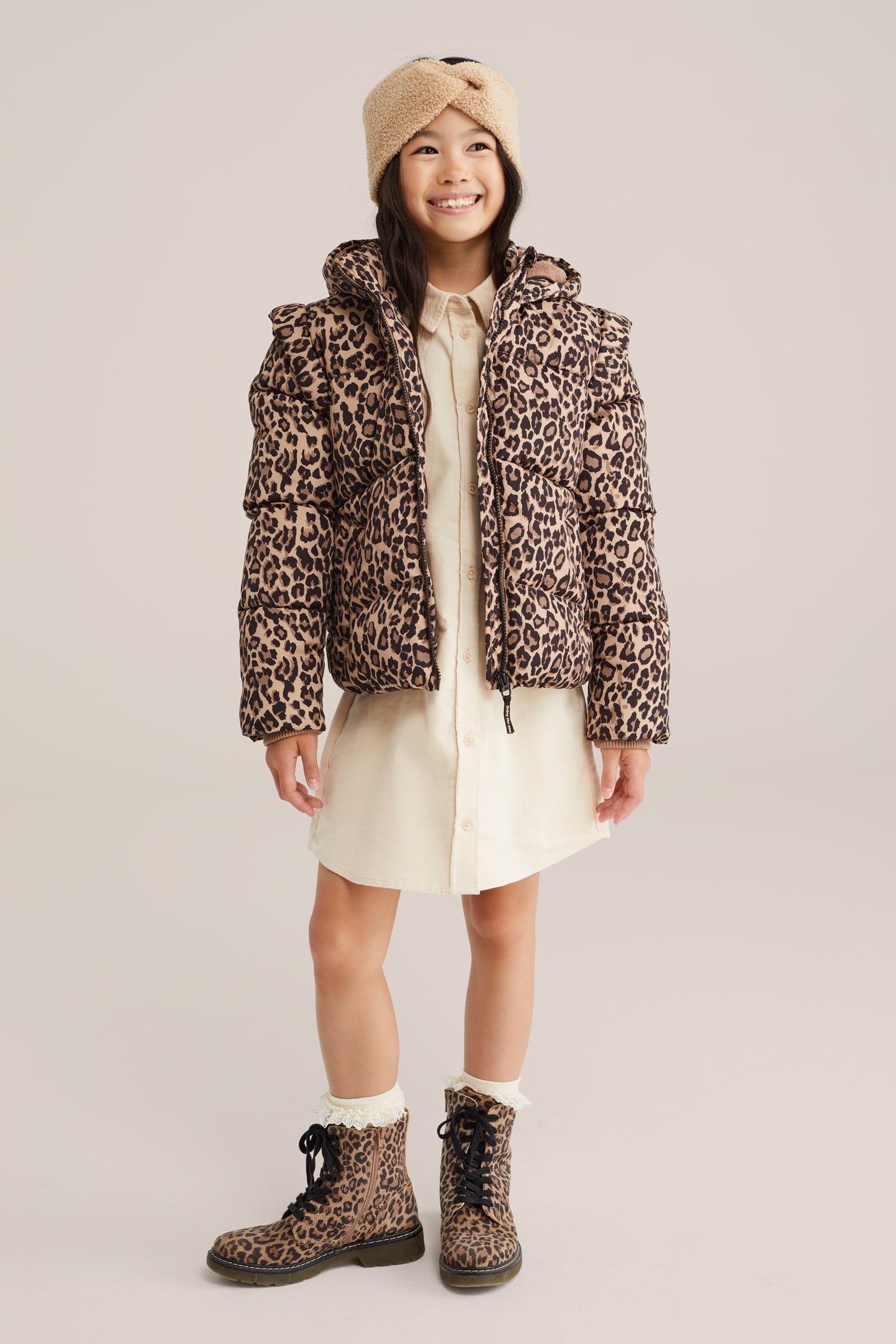 JACKET NORMAL LENGTH LIGHT BROWN 1