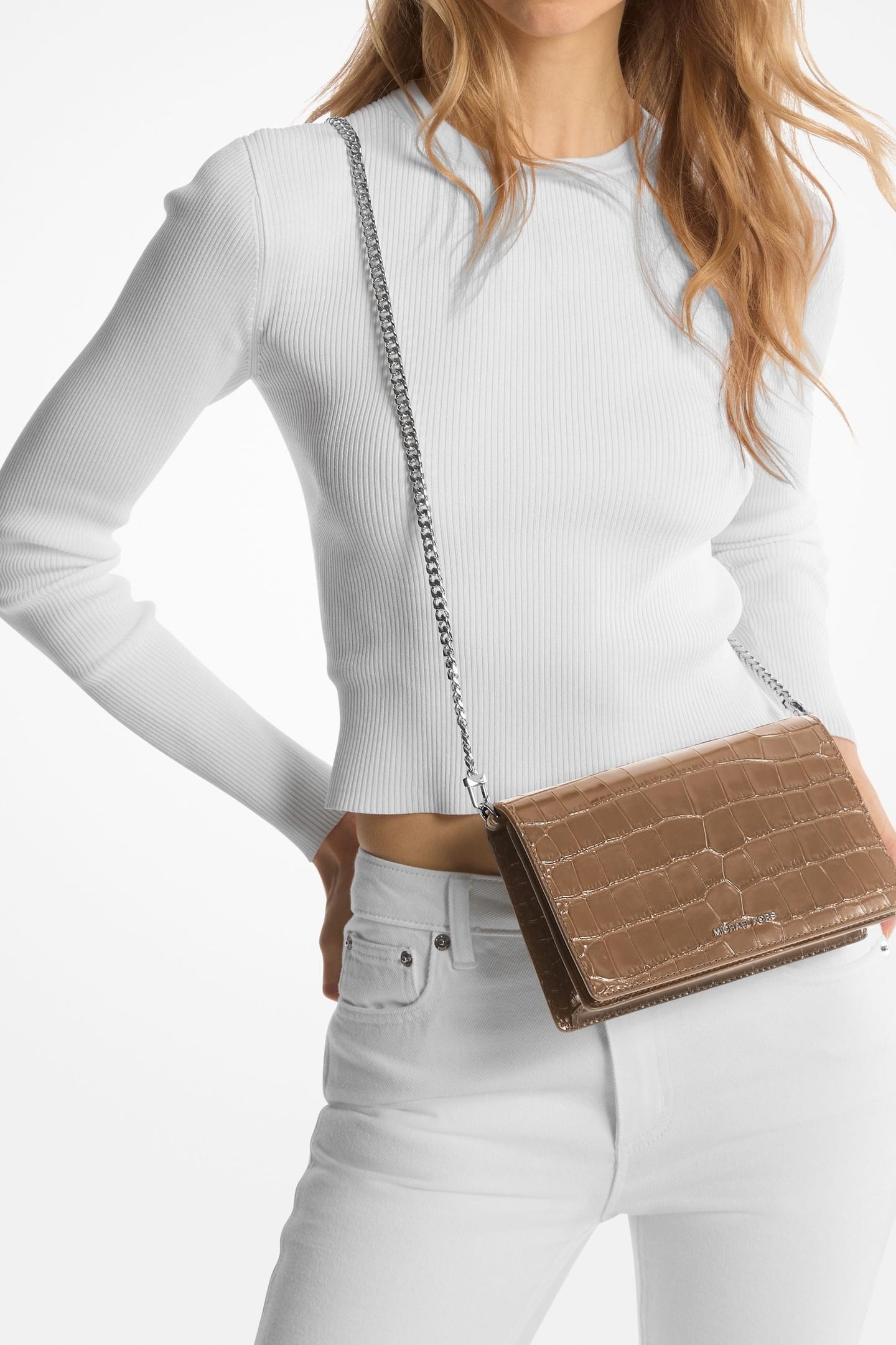 MEDIUM FLAP CROSSBODY DRIFTWOOD 4