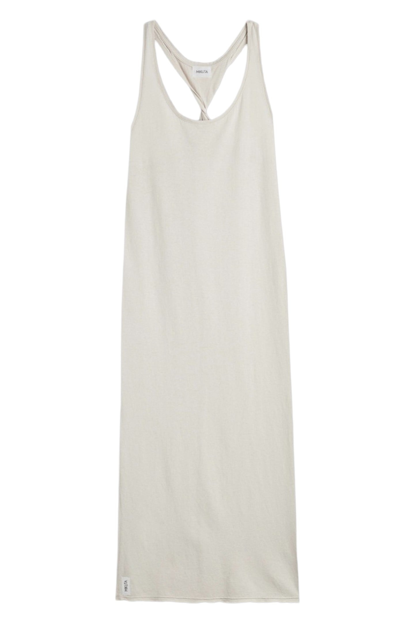 THE LIGHT TWISTED TANK DRESS WHITE 3