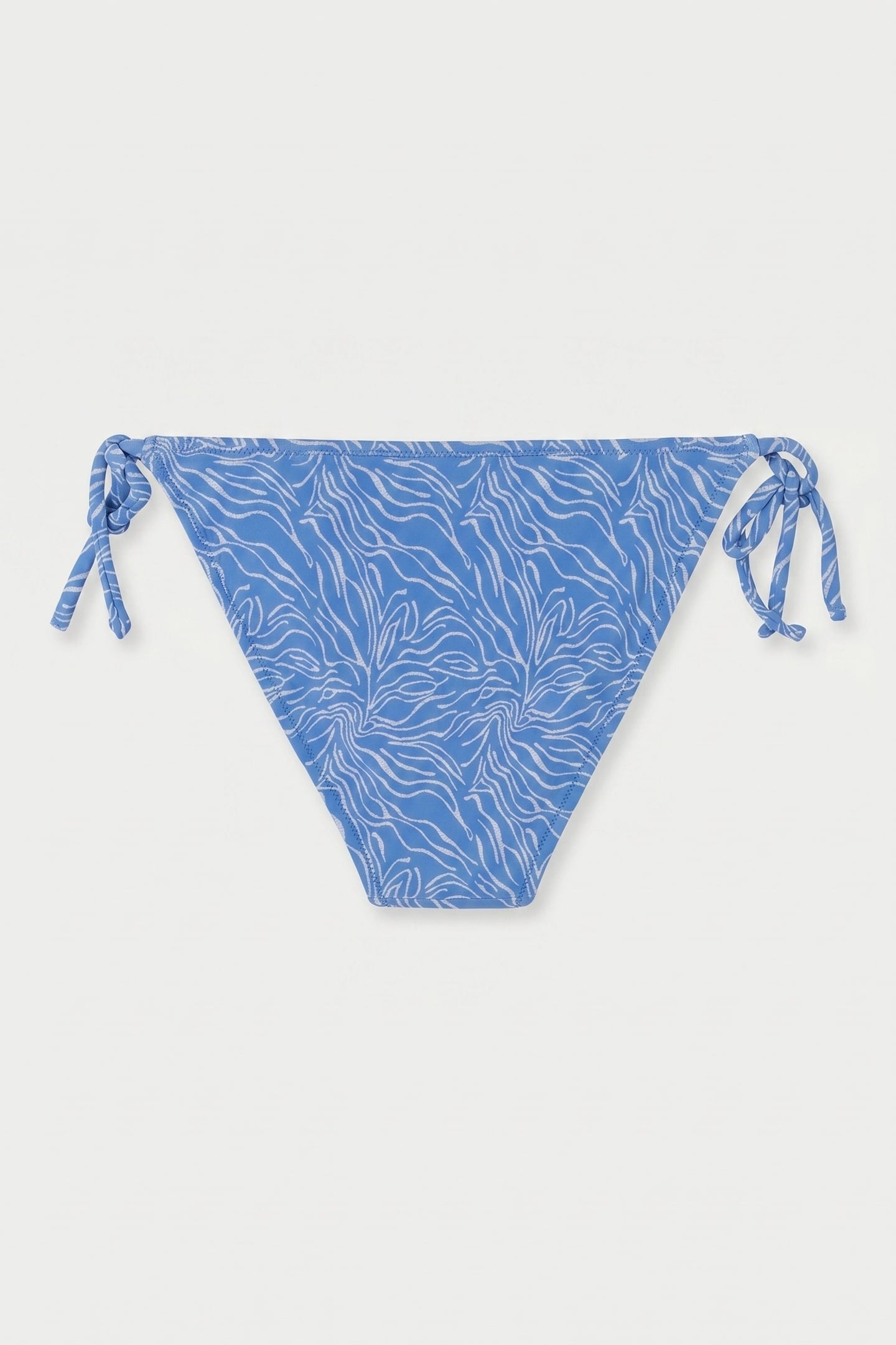 STRAP BIKINI BOTTOM WATERLILY STRUCTURE BLUE WATERLILY STRUC 3