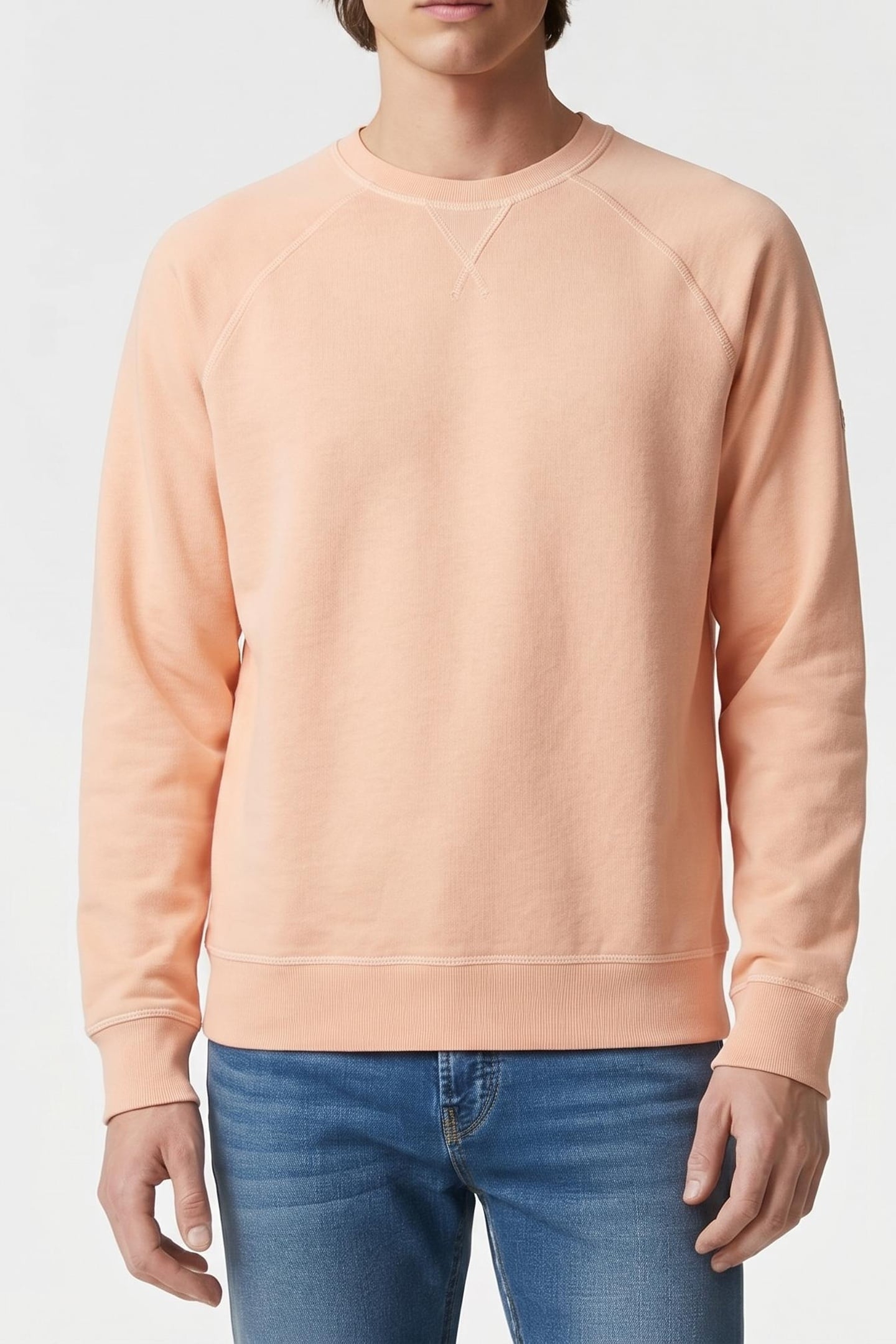 BERJAALF SWEATSHIRT PEACH 1