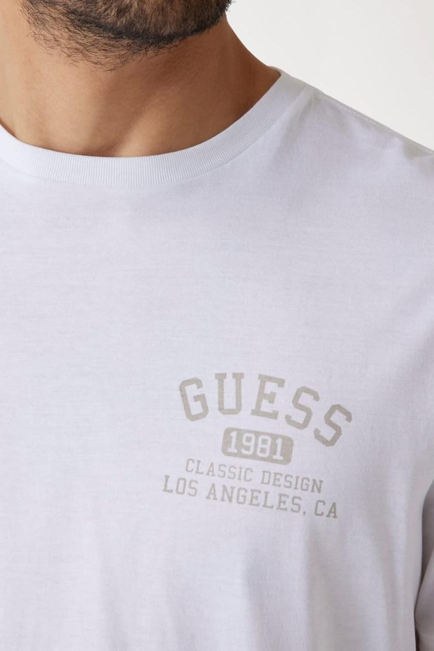 GUESS ECO BSC CLASSIC COLLEGIA PURE WHITE 2