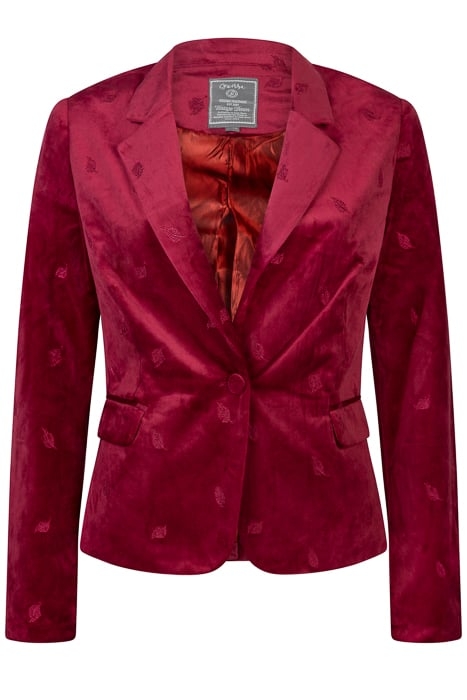 BLAZER BURGUNDY 1