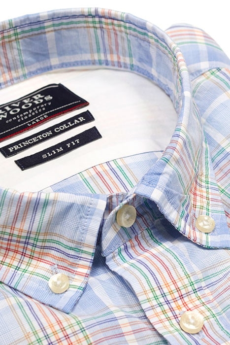 SLIM FIT PRINCETON SHIRT MULTI 3