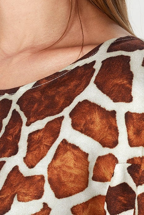 LOOSE SLEEVE SHIRT BROWN 6