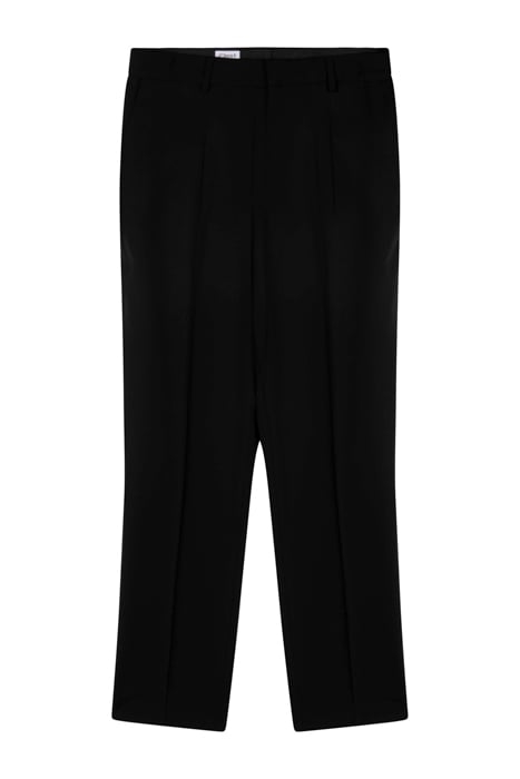 EMMA CROPPED COOL WOOL TROUSER BLACK 1