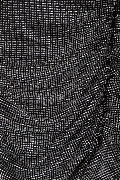 BEL GONNA TULLE FULL STRASS BLACK/CRYSTAL 3