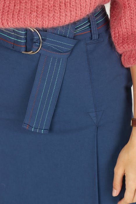 HIGH WAIST SKIRT FANCY BELT OCEAN 4