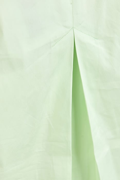 BACK PLEAT SS SHIRT GREEN 3