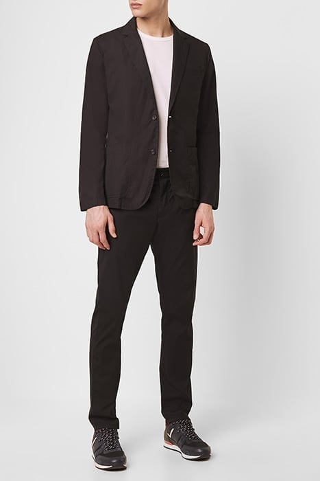 LIGHT COTTON BLAZER BLACK ONYX 1