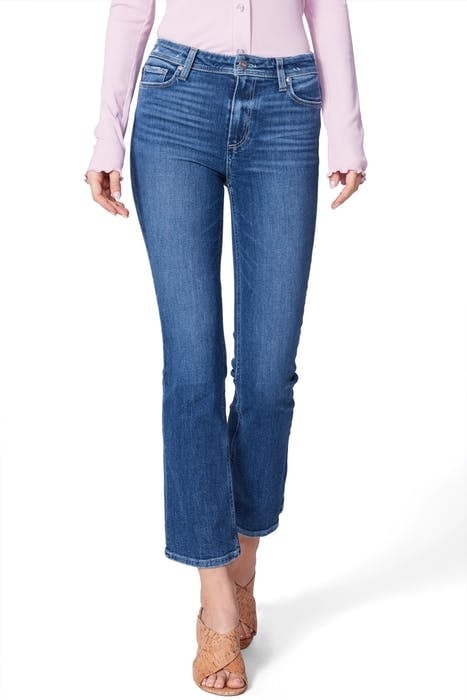 CLAUDINE ANKLE FLARE ROADIE DISTRESSED 1