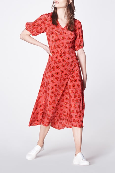SIMPSON MIDI DRESS POPPY 1