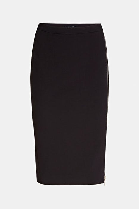 TERRY SKIRT JET BLACK A996 5