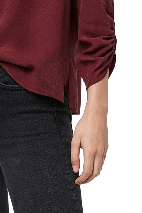 JOSEPHINE TOP OXBLOOD RED 5