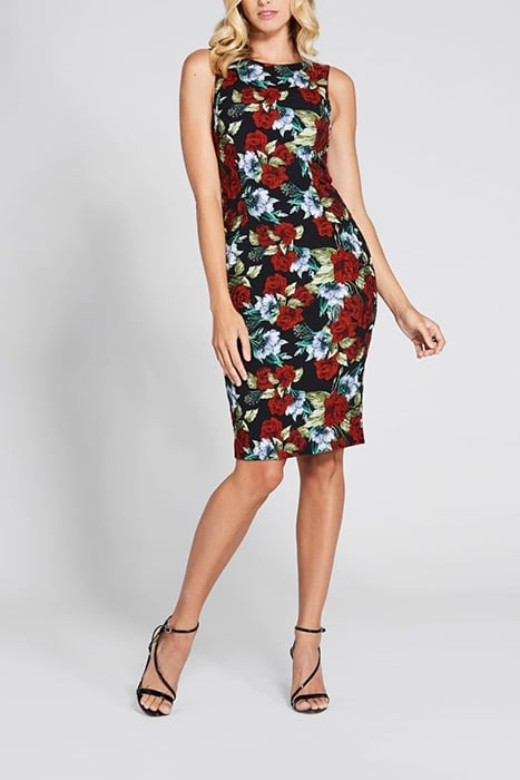 SUE ROSE DRESS JQ ROSES BLACK 4