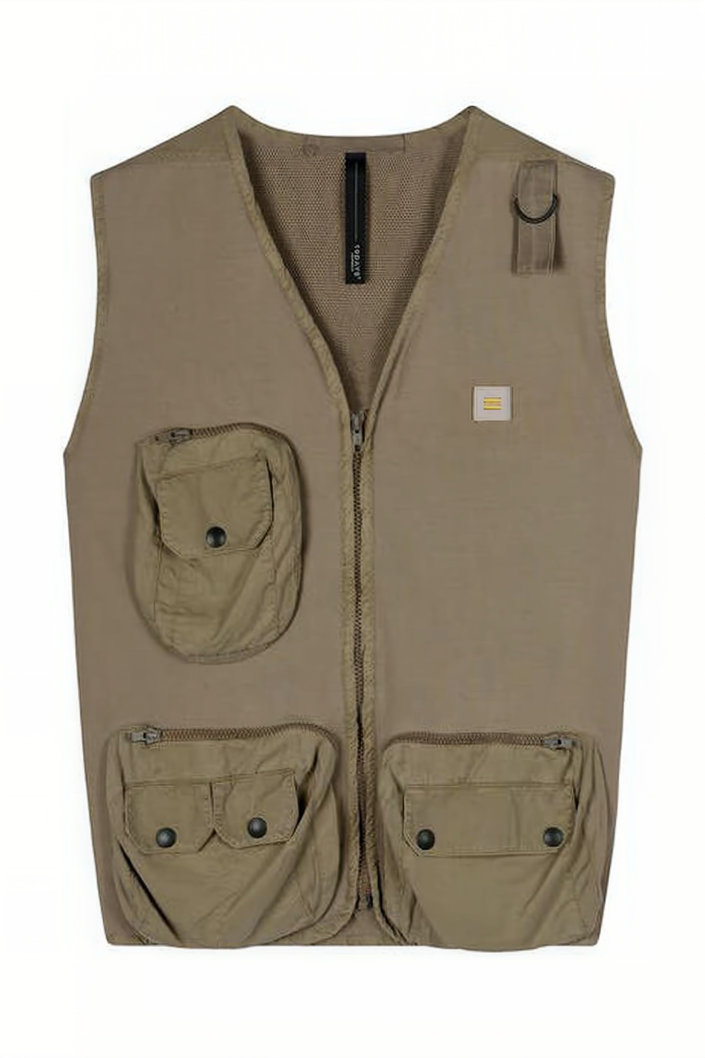 UTILITY VEST DARK SAFARI 1
