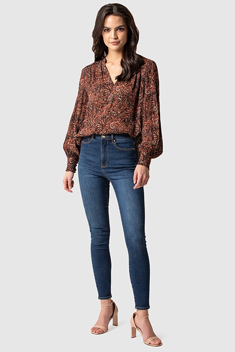 ASH BOHO PAISLEY BLOUSE FOLK PAISLEY 5