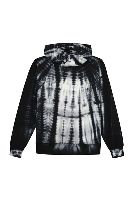 BLACK SHIBORI HALSHI HOODY 3