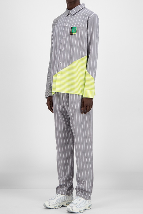 GREY STRIPED HADEE SHIRT 3