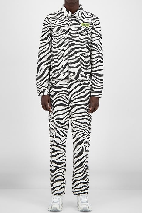 ZEBRA DENIM HAJEAN JACKET 1