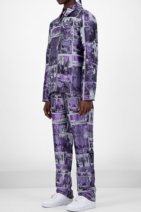PURPLE COMIC JAMA JACKET 3
