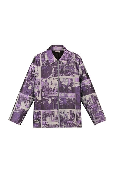 PURPLE COMIC JAMA JACKET 4