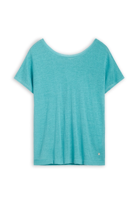 PULLOVER SHORT SLEEVES BLUE TURQUOISE 1