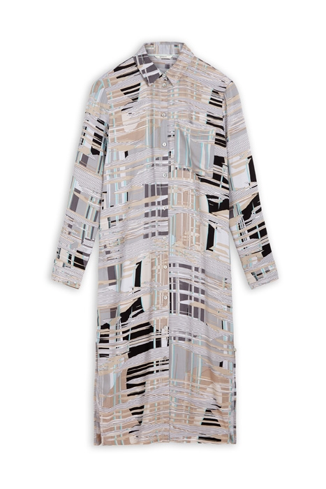 DRESS WOVEN LONG HUMUS 1