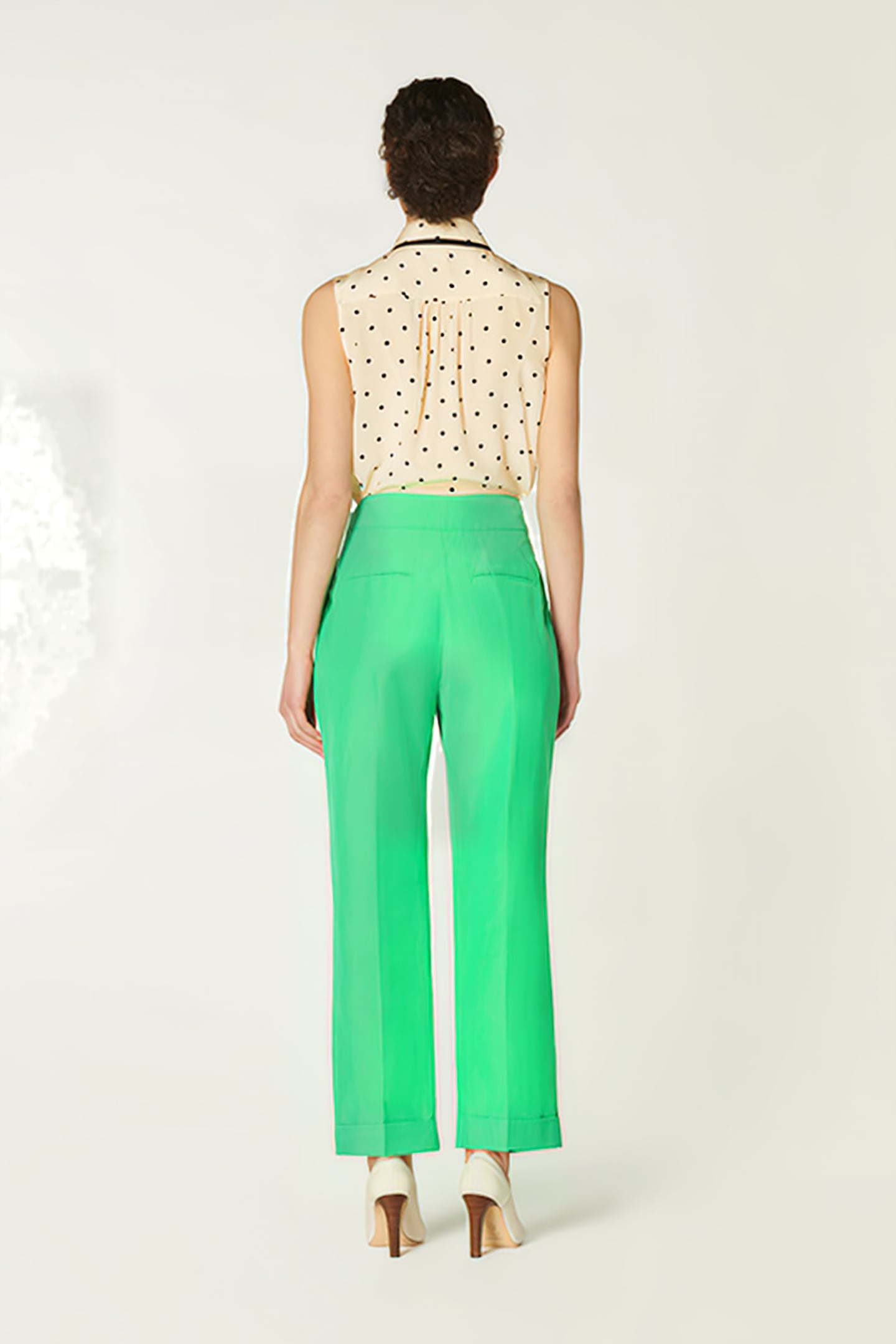 MARTA STRAIGHT JEANS GREEN 2