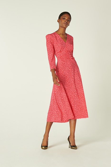 GABRIELLE MIDI DRESS MULTICOLOR 1