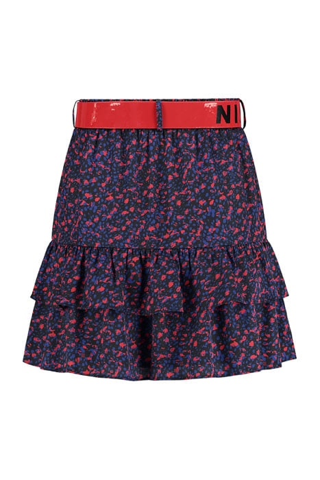 SINCLAIR SKIRT ROUGH RED 2