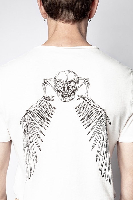 MONASTIR EAGLE SKULL TUNISIEN PRINT DOS JUDO 3