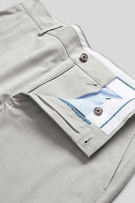 LIGHT GREY EXTRA SLIM FIT FINE STRIPE TROUSER 4