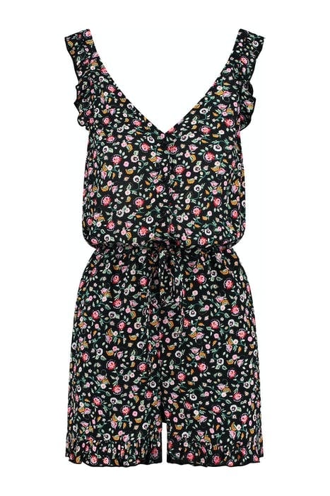 ARUBA RUFFLE JUMPSUIT BLACK 4