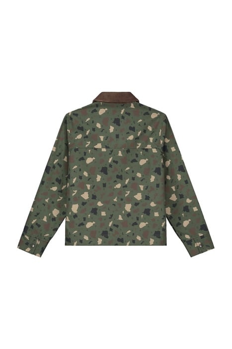 GREEN CAMO RECOMO COACH JACKET 5