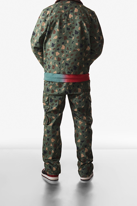 GREEN CAMO RECOMO COACH JACKET 3
