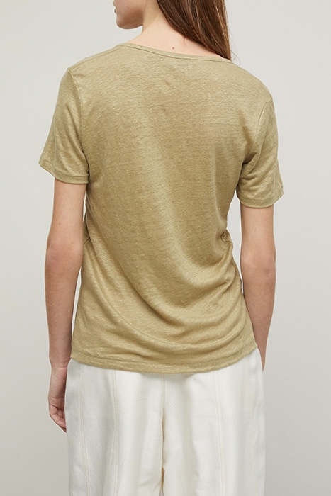 V-NECK TOPS GREEN BARK 2