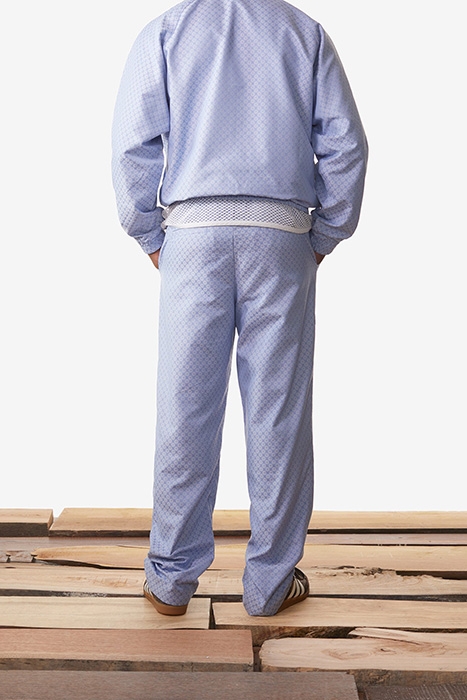 LIGHT BLUE KASIM TRACK PANTS 2