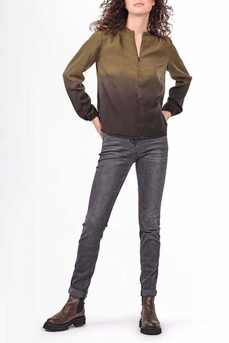 TROUSERS CASUAL LONG ON GREY DENIM STRETCH WASHED GREY DENIM 3