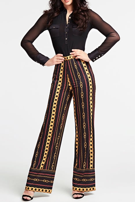 MARCIANO BY GUESS LILY MESH BODYSUIT JET BLACK 7