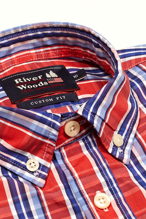 CUSTOM FIT BOSTON SHIRT MULTI 2