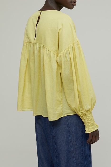 SALMA BLOUSE STRONG MUSTARD 2