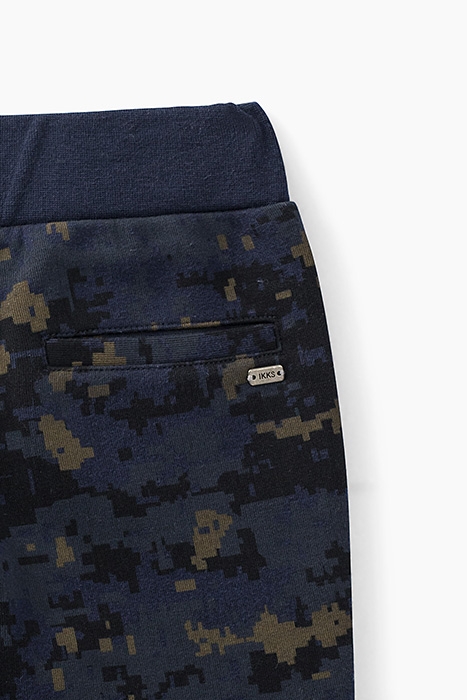 BOYS’ INDIGO CAMOUFLAGE PIXEL COMBAT.STYLE TROUSERS INDIGO 4