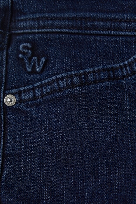 TROUSERS WOVEN LONG 24001687 DARK BLUE DENIM 2