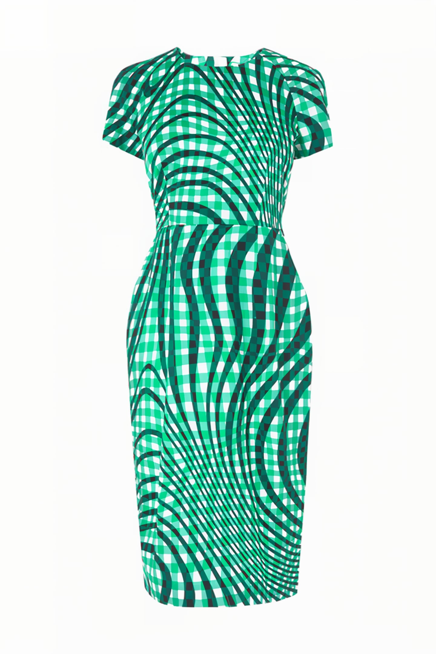 KALEIGH MIDI DRESS GREEN 4