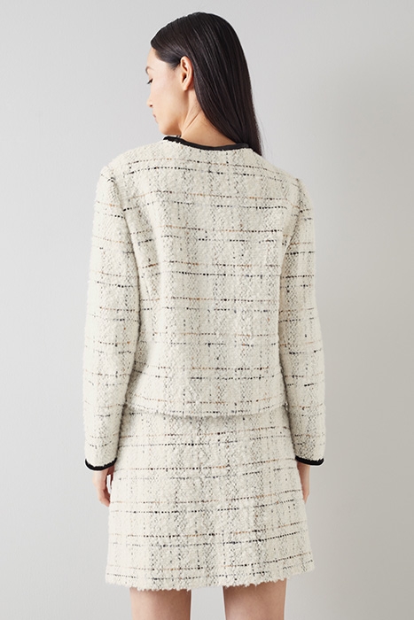 SILVIA CROPPED JACKET CRE-CREAM 2