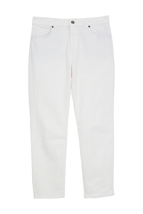 STRAIGHT CROP JEAN WHITE 1