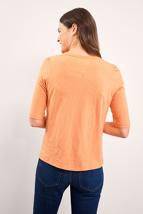 PETUNIA POCKET TEE LGT ORANGE 4